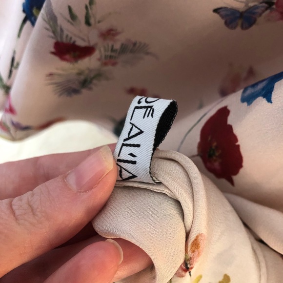 Like New floral pink cocktail dress, small - Picture 4 of 9